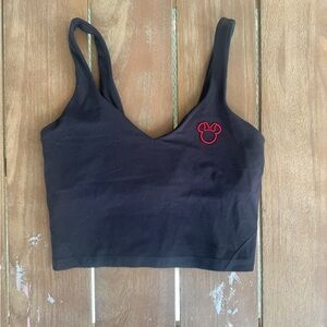 Lululemon x Disney Align Top – Size 6 (Worn Once) 🖤🐭